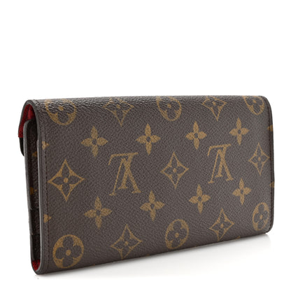 Louis Vuitton Monogram Josephine Wallet Red 4 of 9