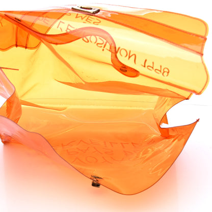 Hermes Vinyl Souvenir De L'Exposition Kelly Orange 5 of 10