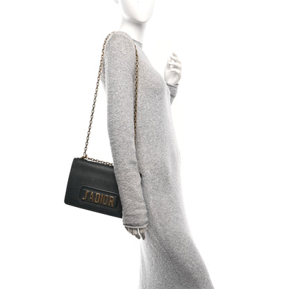 Christian Dior Calfskin J'Adior Chain Flap Bag Black 2 of 9