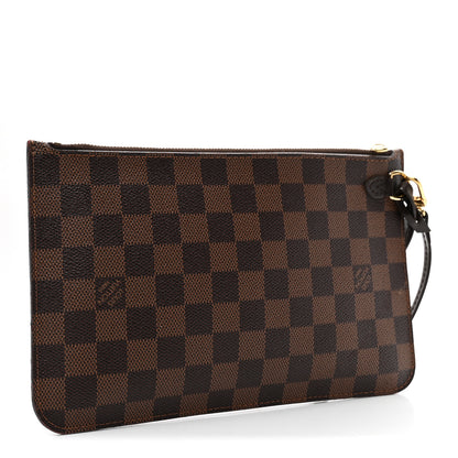 Louis Vuitton Damier Ebene Neverfull MM GM Pochette 3 of 7