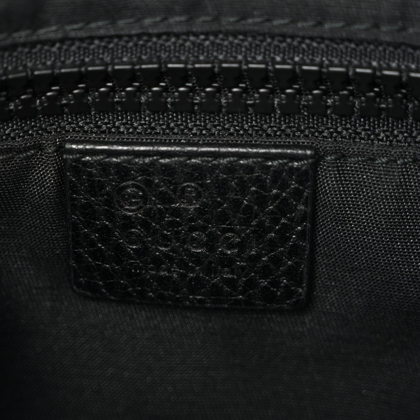 Nylon Monogram Mini Flat Messenger Bag Black