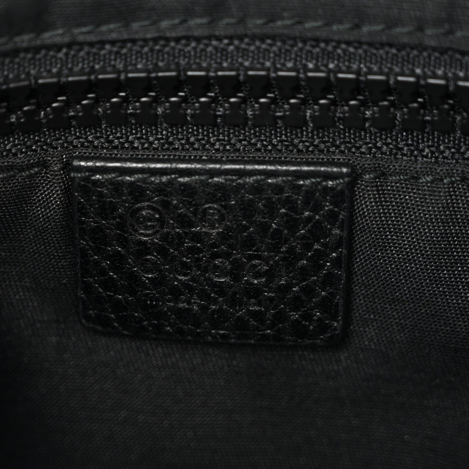 Gucci Nylon Monogram Mini Flat Messenger Bag Black 6 of 10