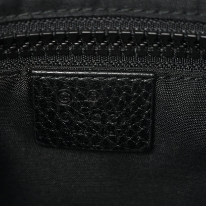 Gucci Nylon Monogram Mini Flat Messenger Bag Black 6 of 10