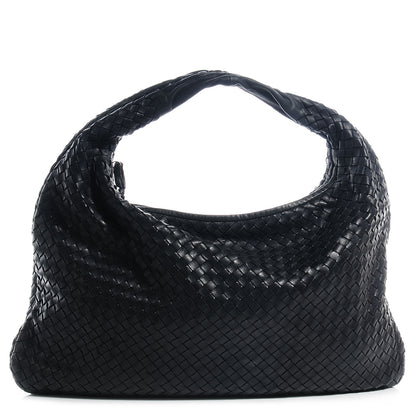 Bottega Veneta Nappa Intrecciato Large Veneta Hobo Nero Black 1 of 10