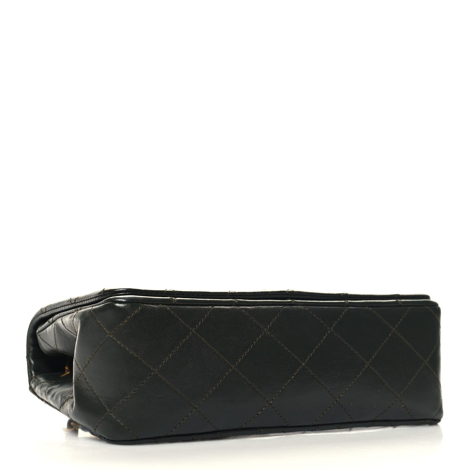Chanel Lambskin Quilted Small Single Flap Bag Green 4 of 11