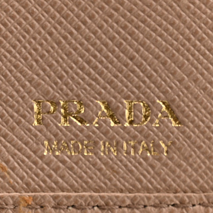 Prada Saffiano Tri-Fold Bow Wallet Cammeo 8 of 8