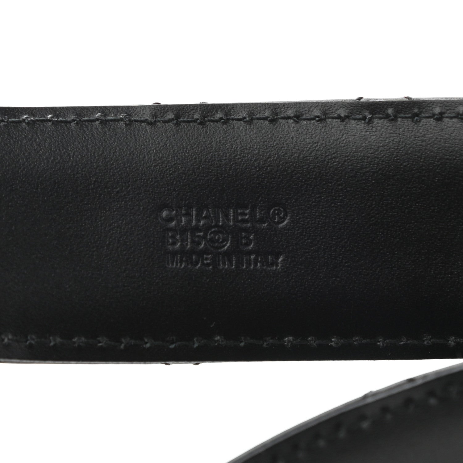 Chanel Calfskin Quilted CC Chain Belt 90 36 Black 5 of 8