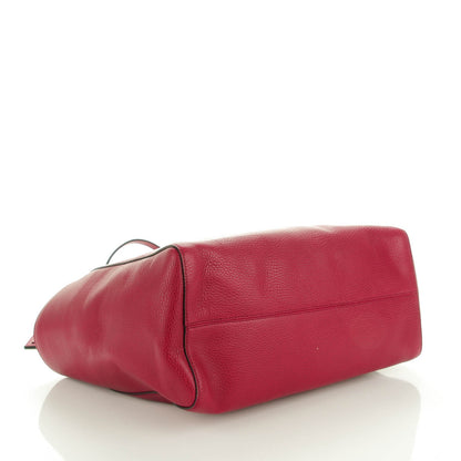 Gucci Dollar Calfskin Medium Swing Tote Raspberry Sorbet 4 of 6