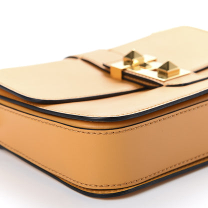 Valentino Garavani Vitello B-Rockstud Flap Mandarin Sorbet 6 of 9