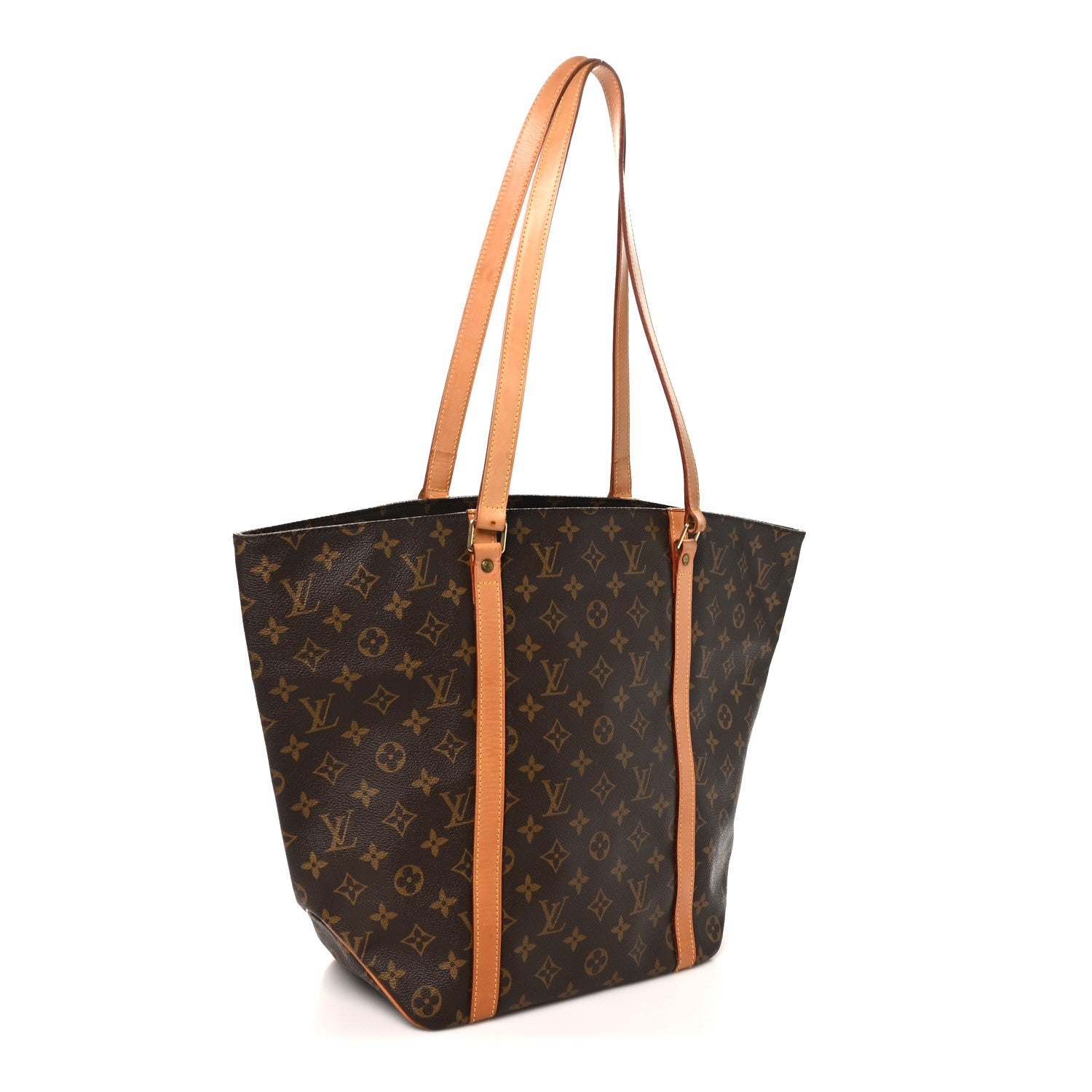 Louis Vuitton Monogram Sac Shopping Tote 3 of 9