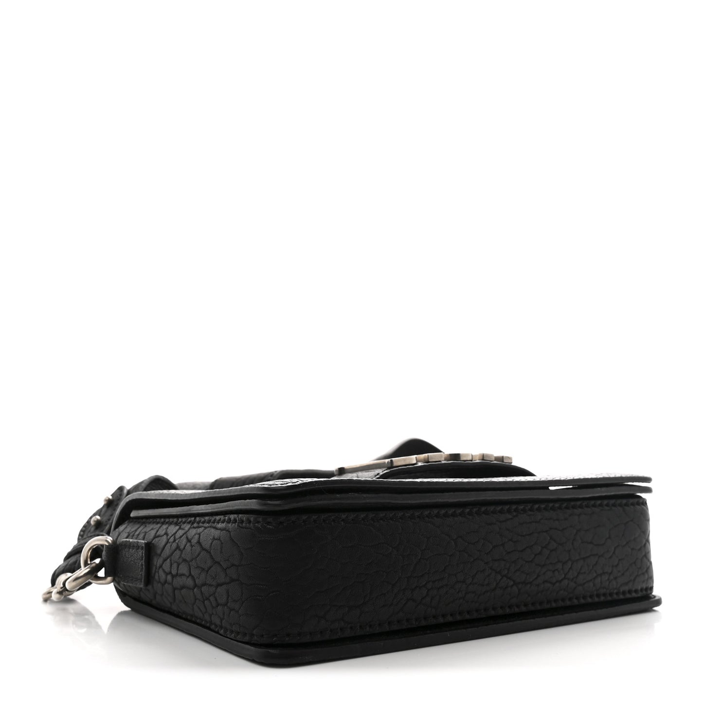 Canyon Grained Lambskin Dio(r)evolution Flap Bag Black