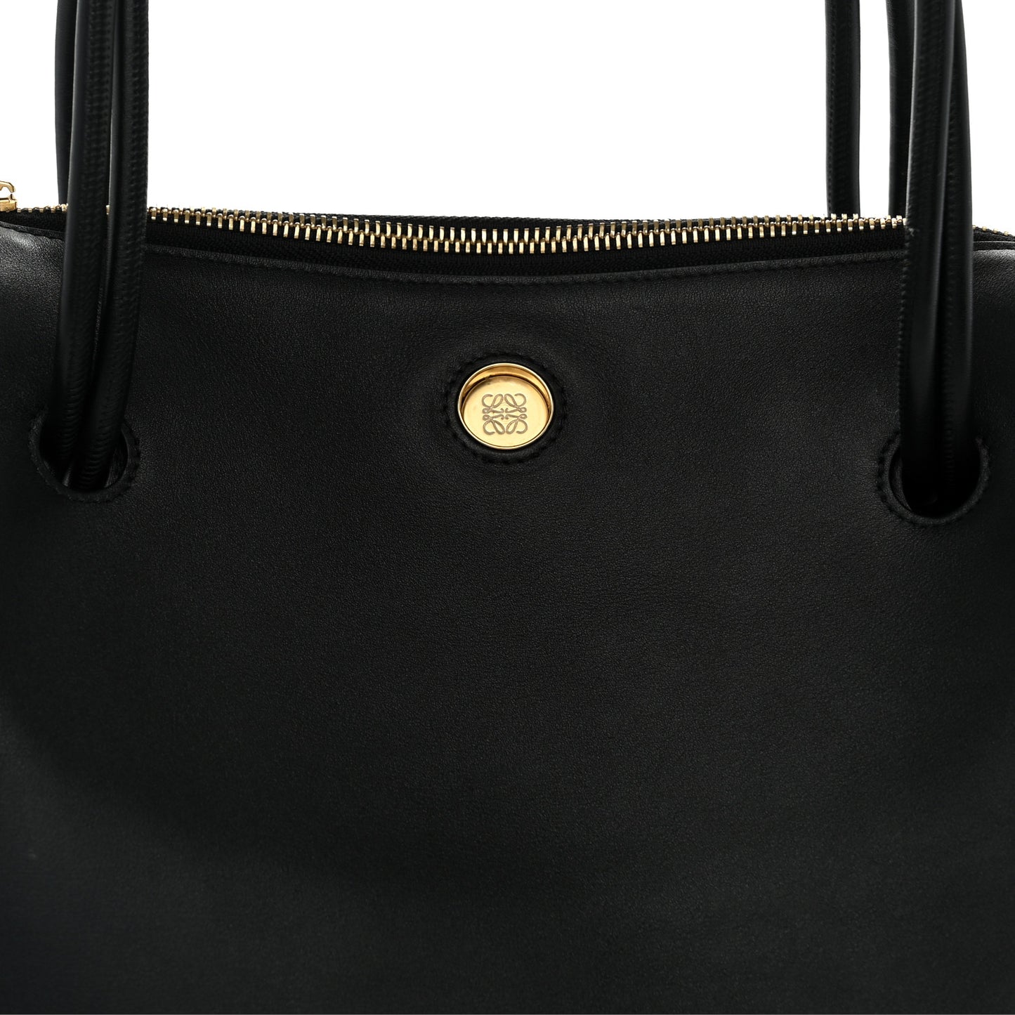 Supple Calfskin Medium Madrid Bag Black