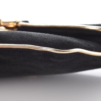 Louis Vuitton Suede SC Slim Clutch Coal 10 of 14