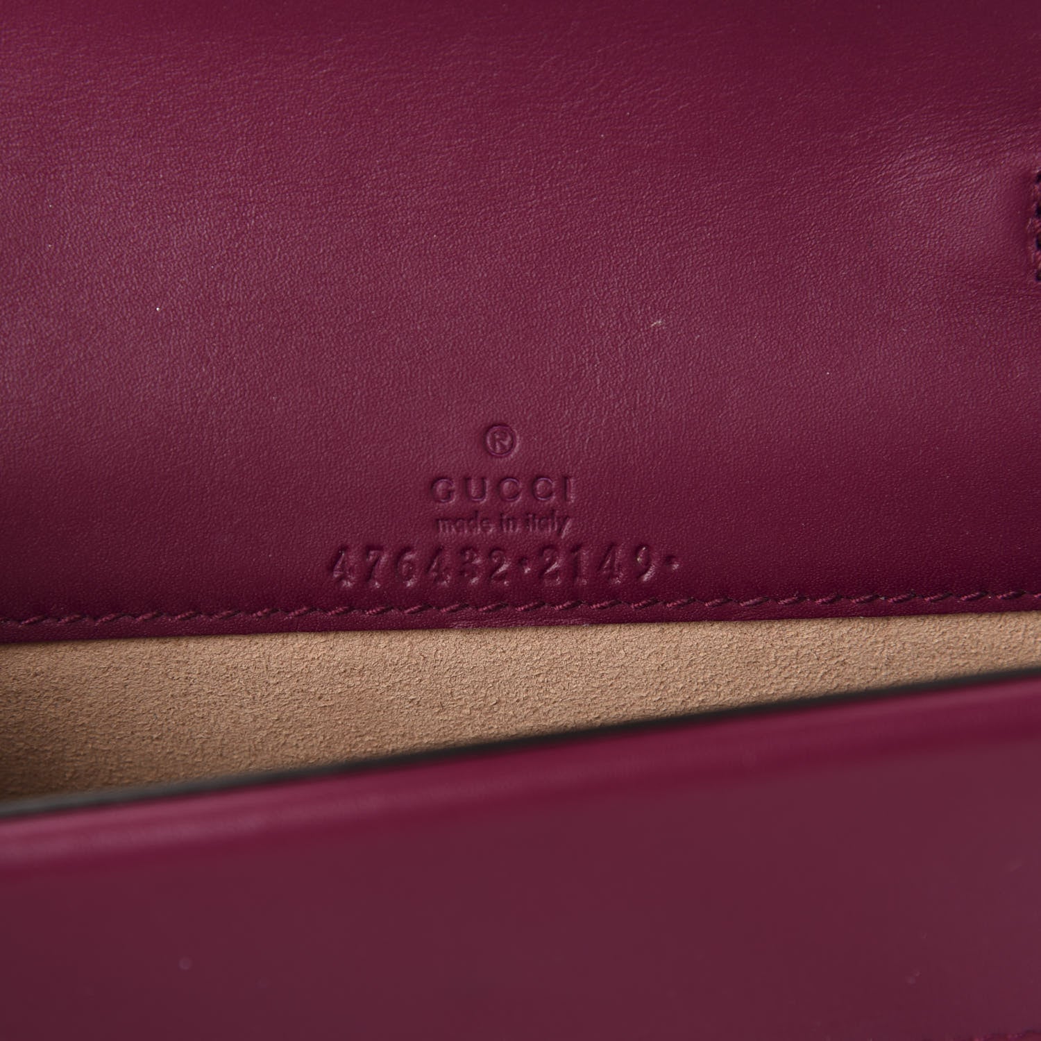 Gucci Velvet Super Mini Dionysus Shoulder Bag Fuchsia Violet Cyclamen 8 of 9