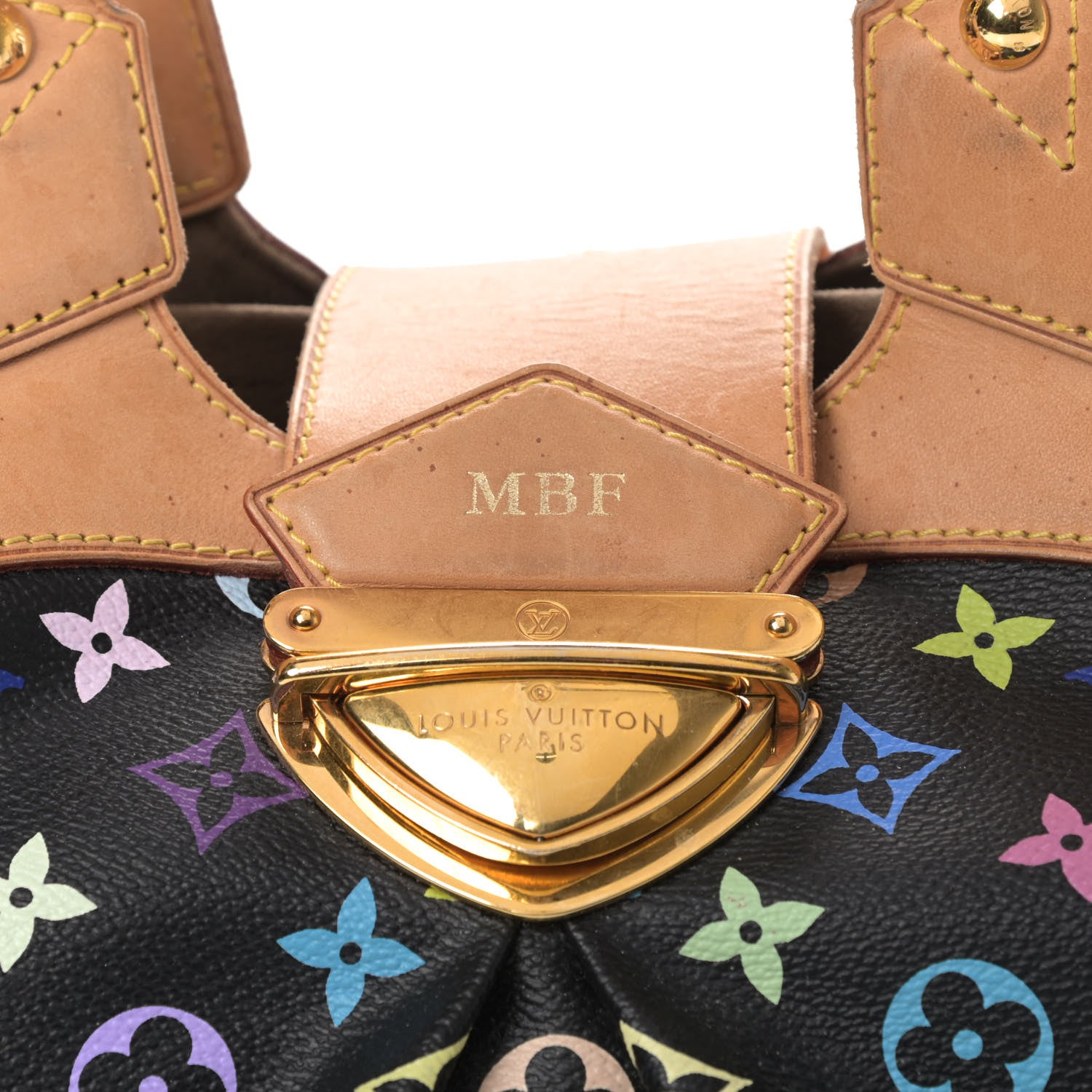 Louis Vuitton Monogram Multicolor Ursula Black 5 of 9