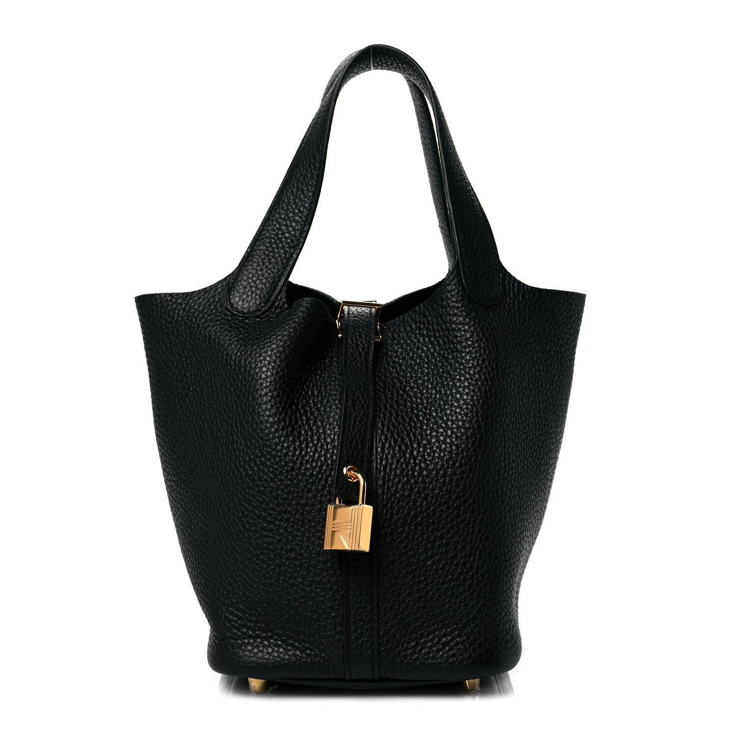 Hermes Taurillon Clemence Picotin Lock 18 PM Black 1 of 11