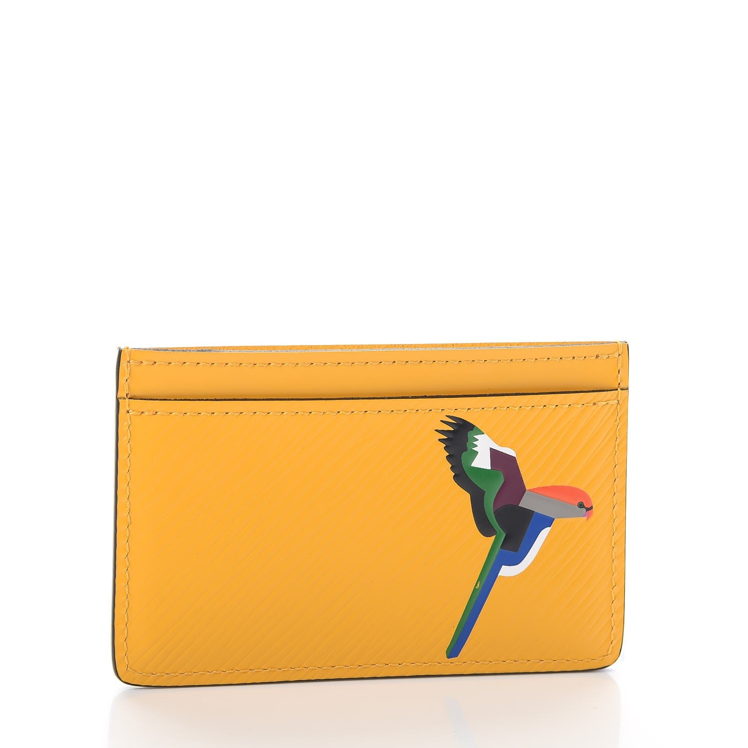 Louis Vuitton Epi Early Bird Card Holder Jonquille 3 of 8