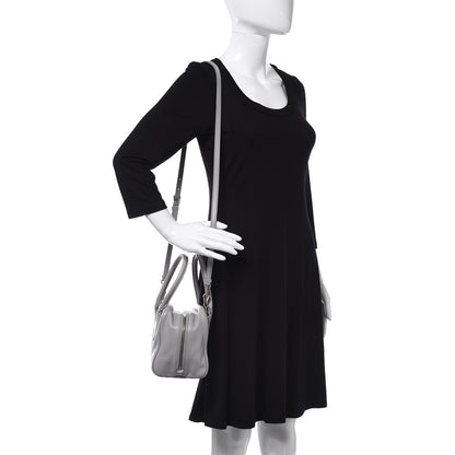 Prada Soft Calf Small Inside Tote Granito Acquamarina 2 of 7