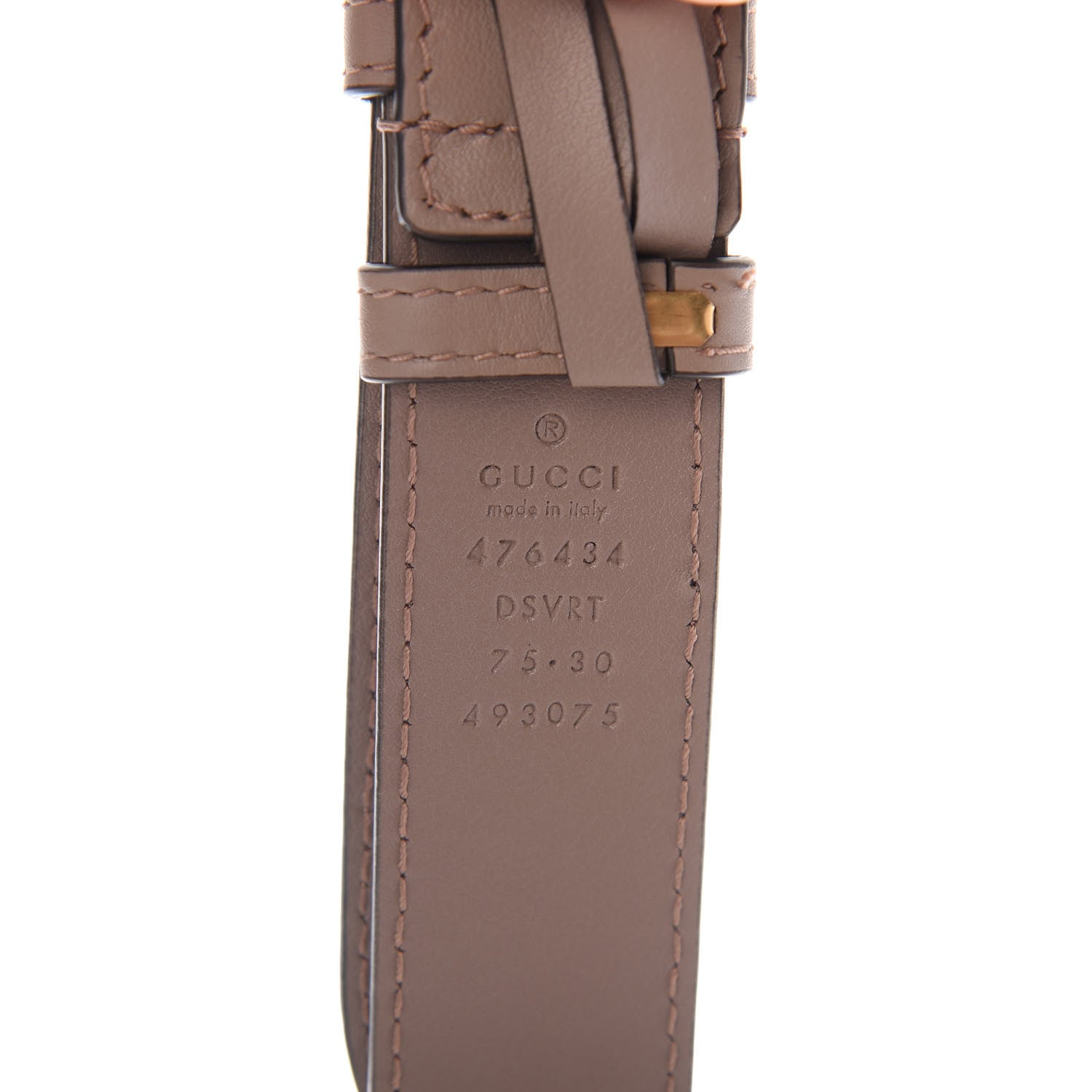 Gucci Calfskin Matelasse GG Marmont Belt Bag 75 30 Porcelain Rose 11 of 11