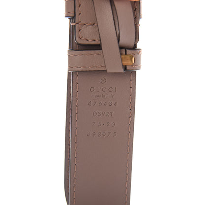 Gucci Calfskin Matelasse GG Marmont Belt Bag 75 30 Porcelain Rose 11 of 11