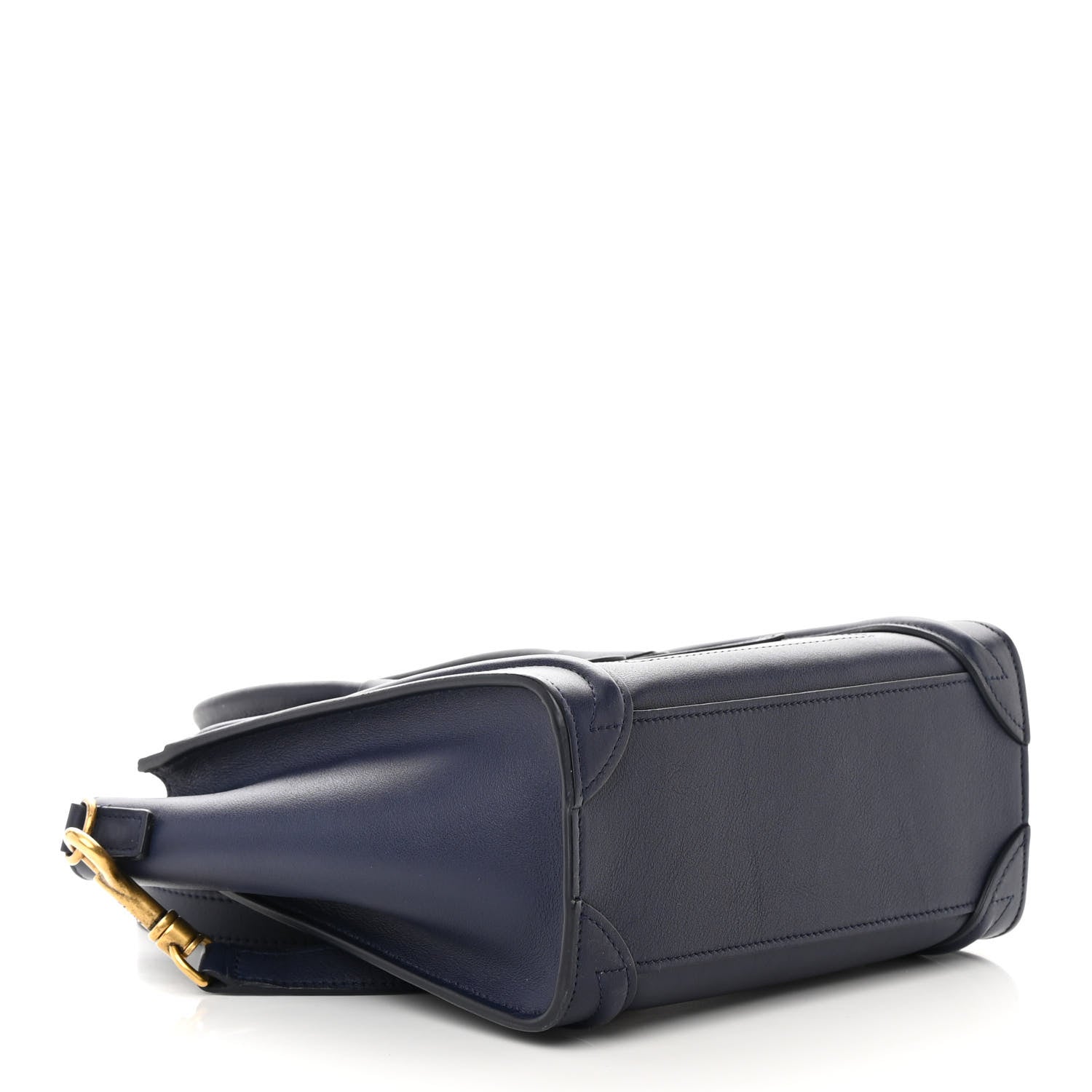 Celine Smooth Calfskin Nano Luggage Navy Blue 4 of 16