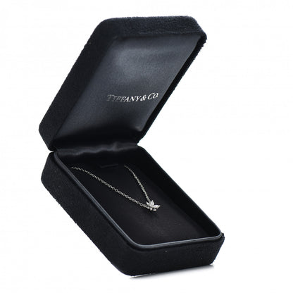 Tiffany Platinum Diamond Mini Victoria Necklace 5 of 5