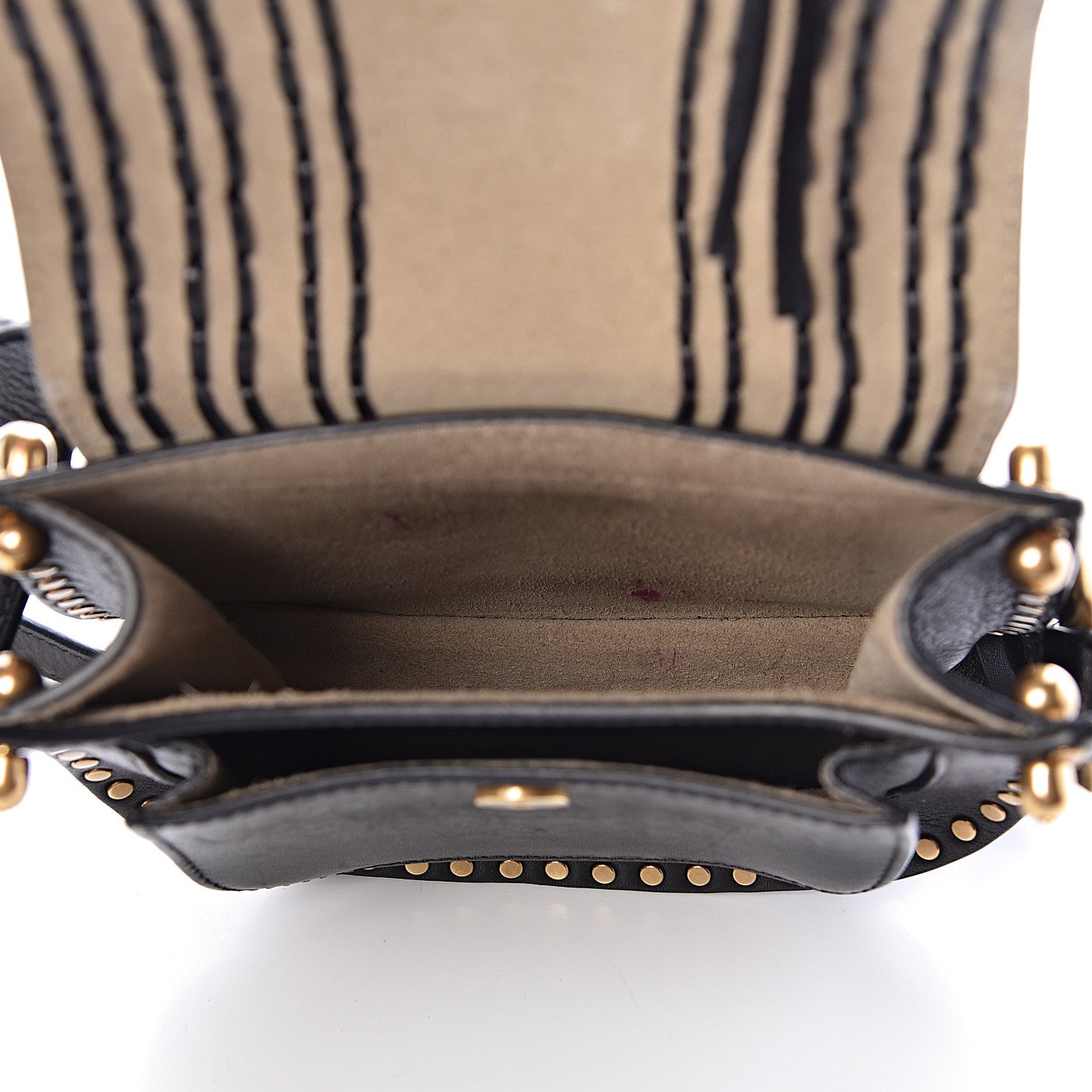 Chloe Calfskin Braided Mini Hudson Shoulder Bag Black 5 of 9