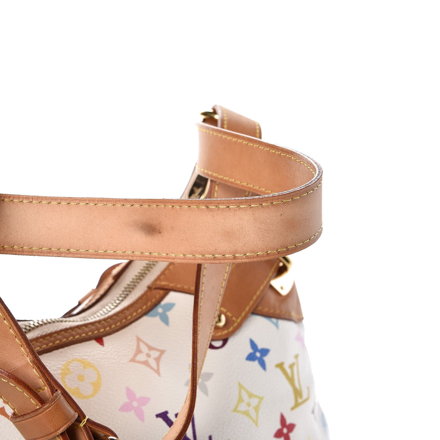 Louis Vuitton Monogram Multicolor Greta White 8 of 12