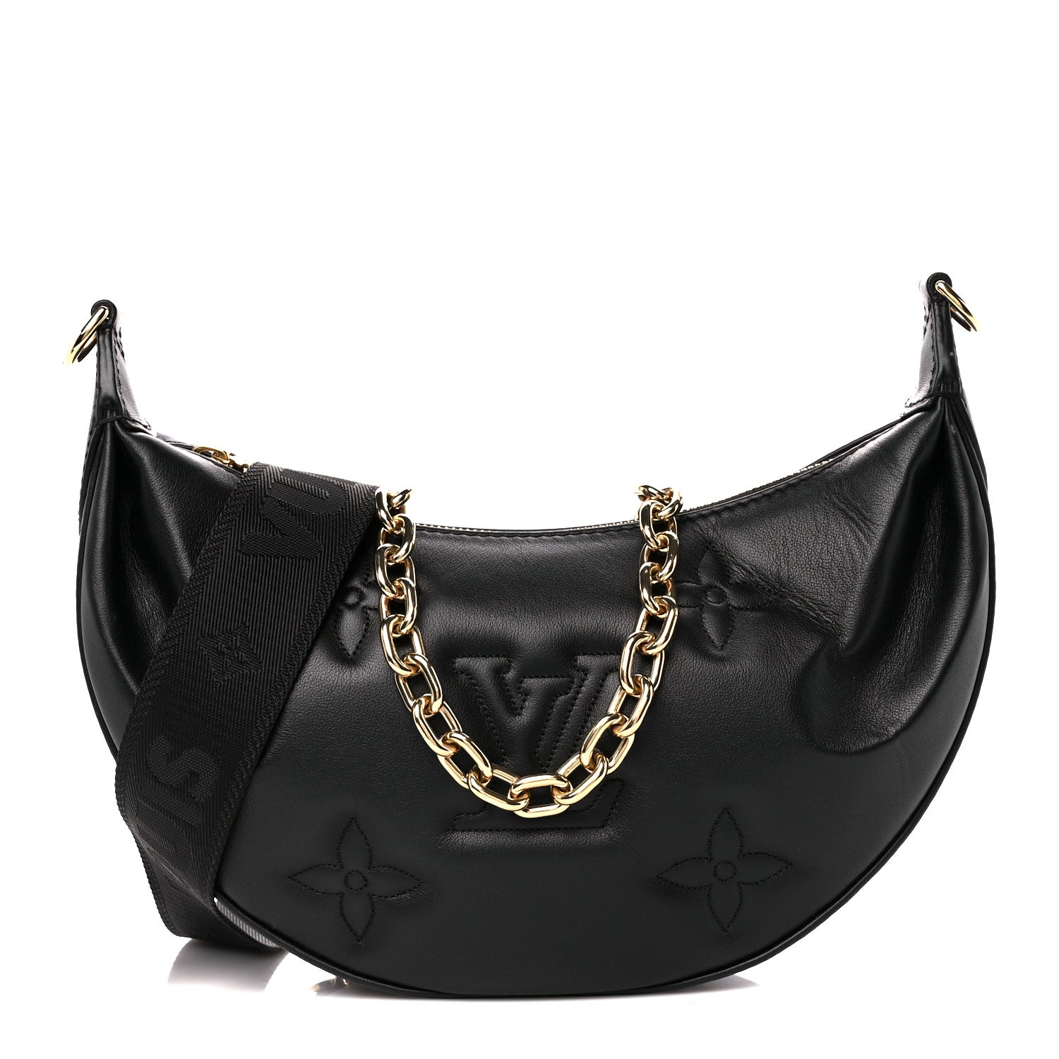 Louis Vuitton Calfskin Bubblegram Over The Moon Black 1 of 10