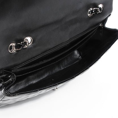 Chanel Patent Jumbo Single Flap Black 5 of 8