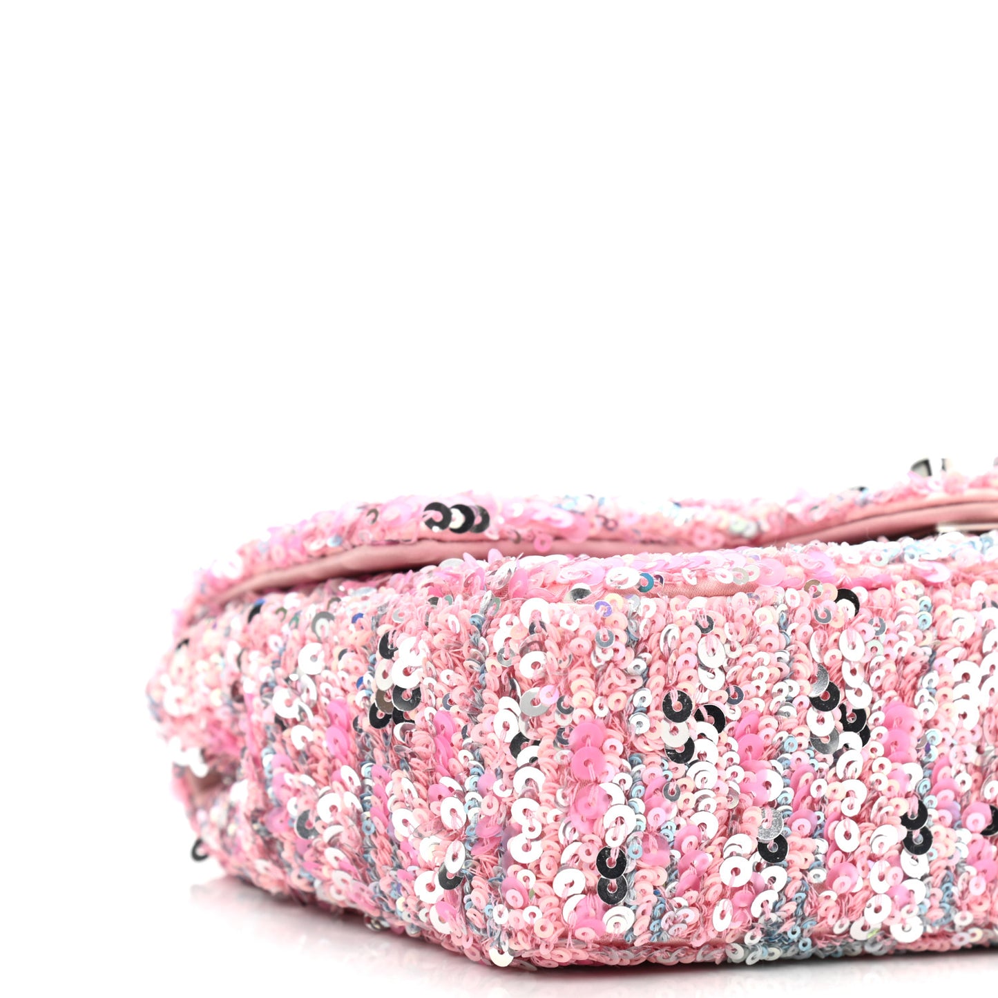 Sequin Mini Flap Pink Multicolor