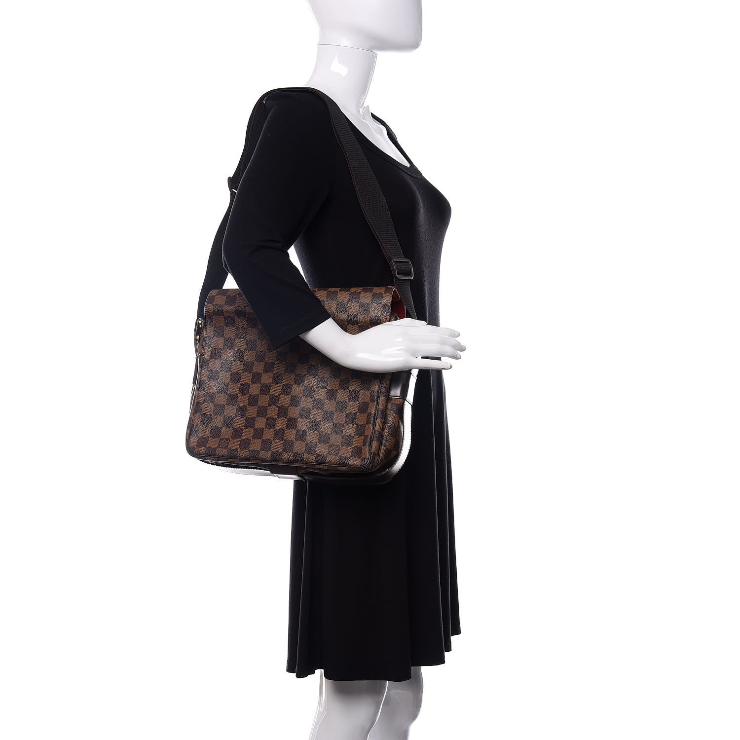 Louis Vuitton Damier Ebene Naviglio 2 of 15