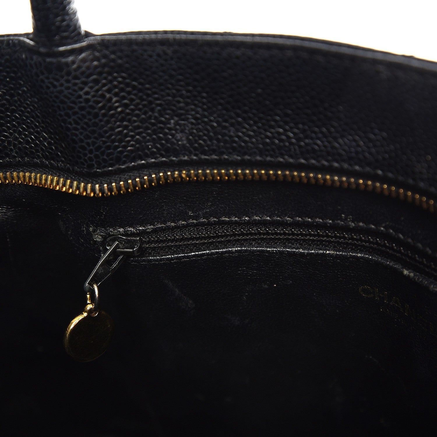 Chanel Caviar Quilted Medallion Tote Black 16 of 16