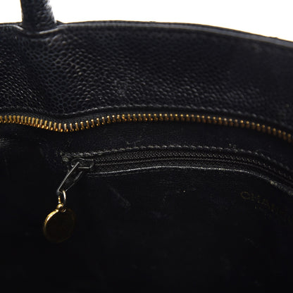 Chanel Caviar Quilted Medallion Tote Black 16 of 16