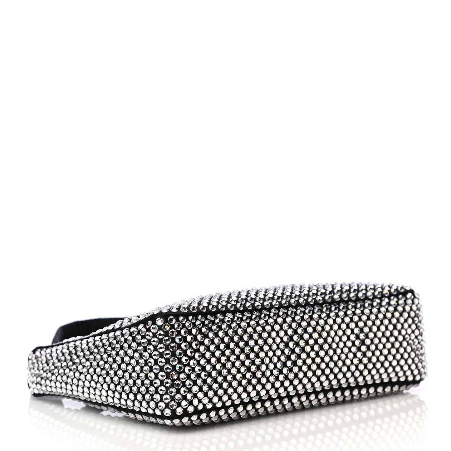 Satin Crystal Mini Re-Edition 2000 Bag Cristal