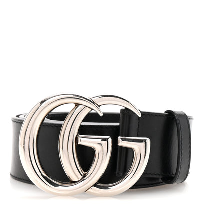 Gucci Calfskin Double G 40mm Belt 105 42 Black 1 of 5