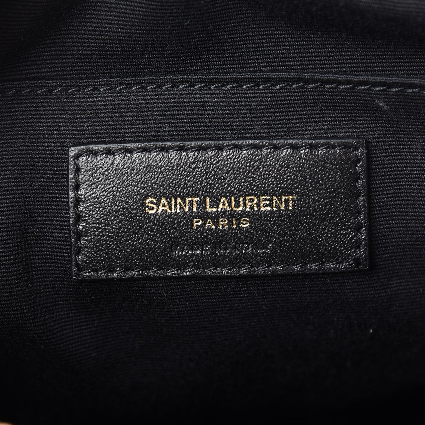 Calfskin Matelasse Monogram Lou Camera Bag Black