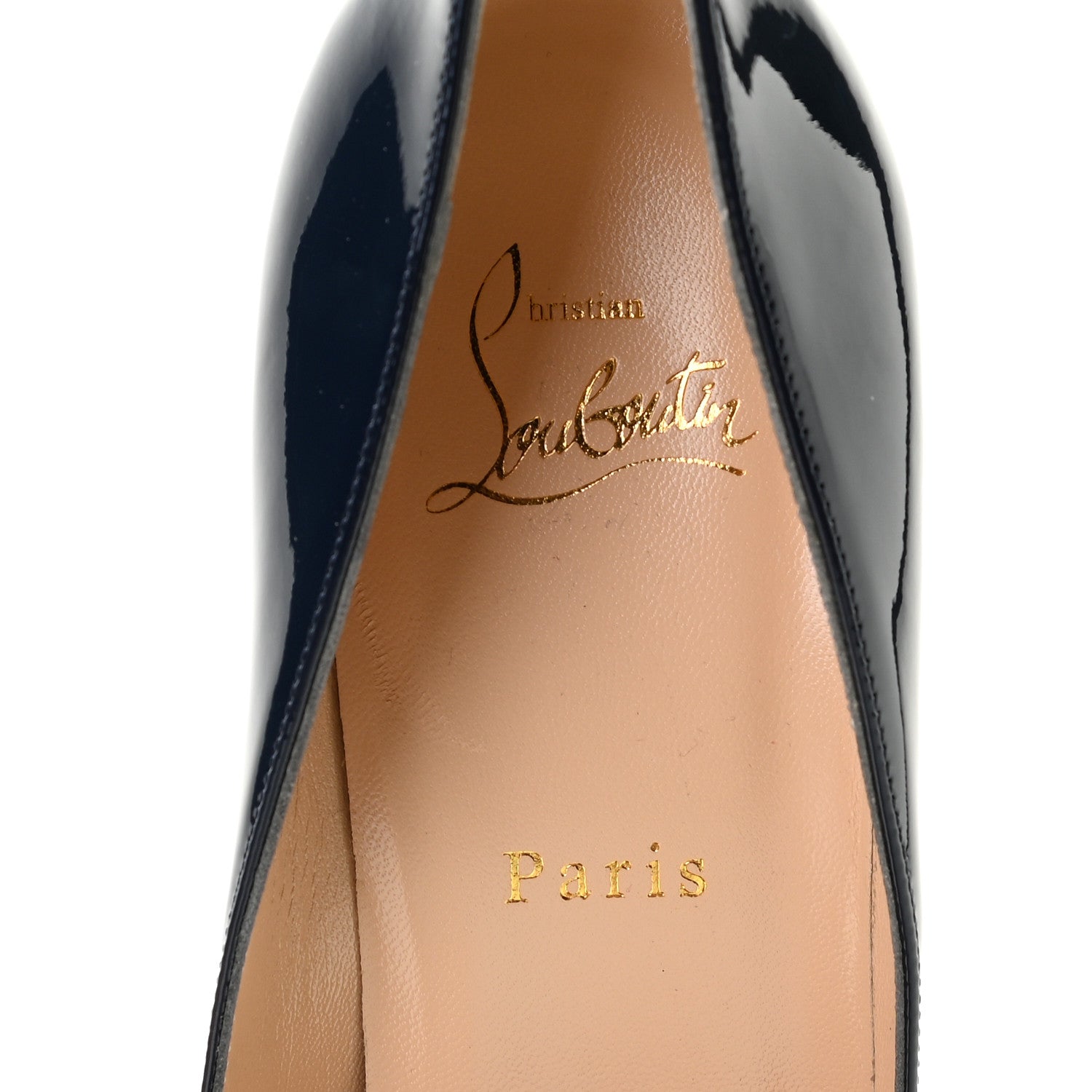 Christian Louboutin Patent Pigalle Follies 100 Pumps 39.5 Night 6 of 8
