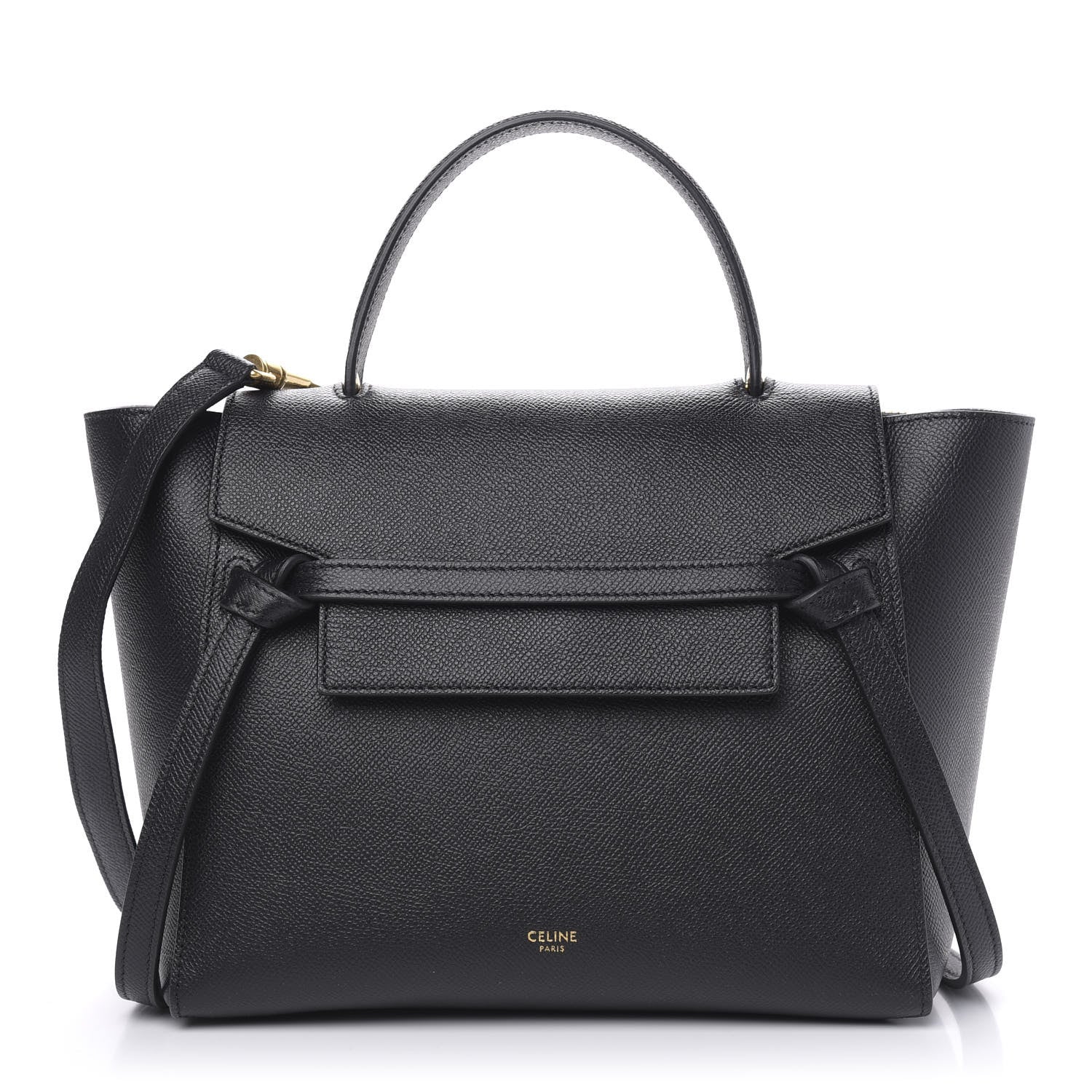 Celine Baby Grained Calfskin Micro Belt Bag Black 1 of 9
