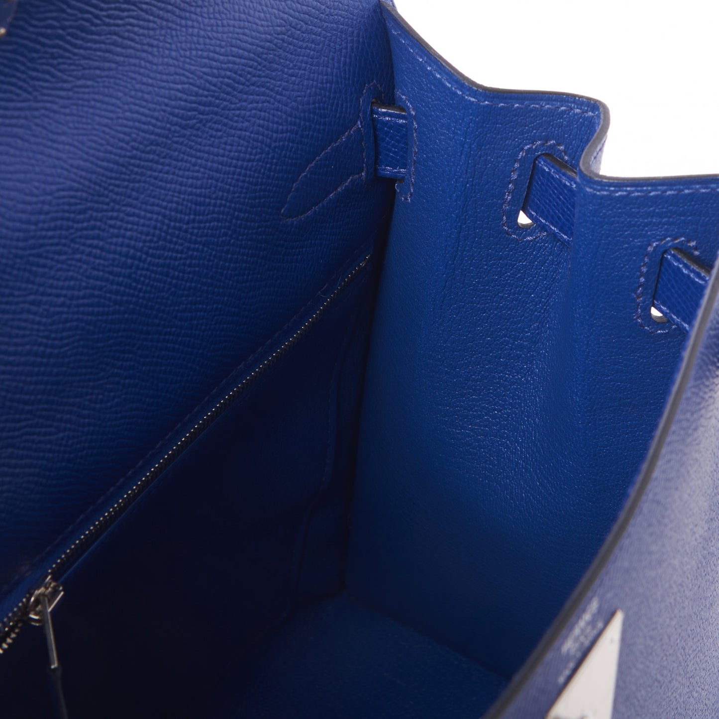 Epsom Kelly Sellier 28 Bleu Electrique