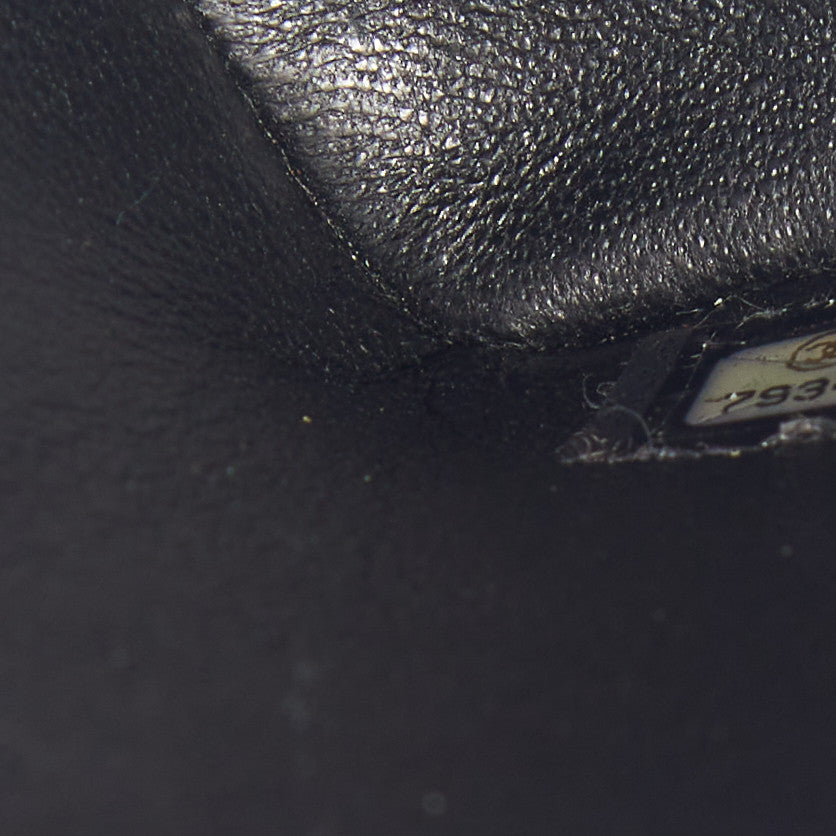 Caviar Quilted Medallion Tote Black