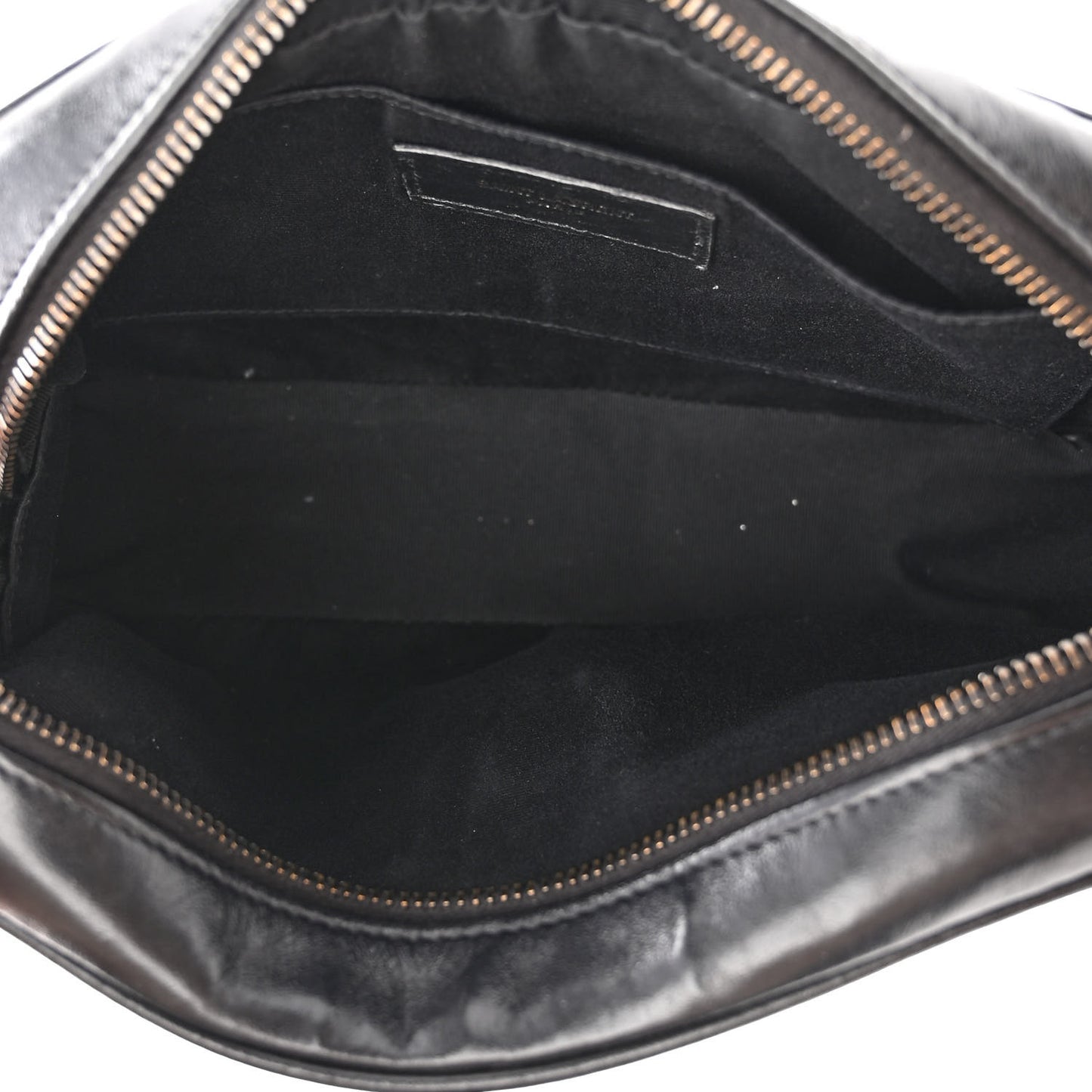 Calfskin Matelasse Monogram Monochrome Lou Camera Bag Black