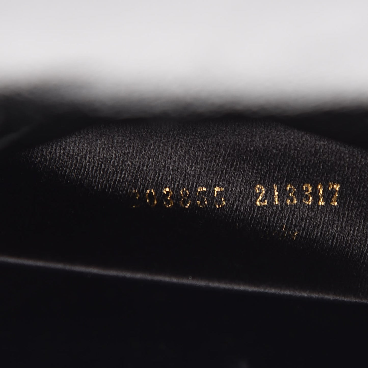 Textured Patent Monogram Large Belle De Jour Clutch Black