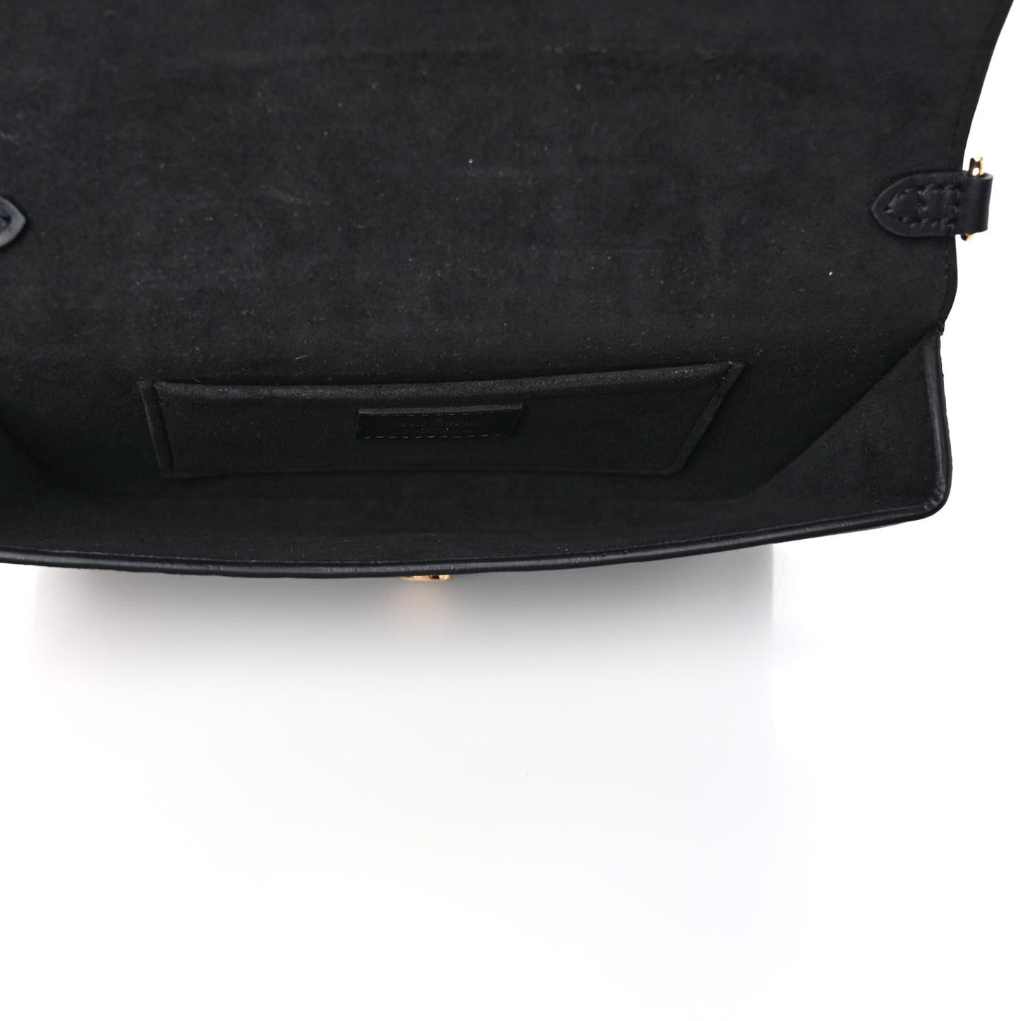 Epi Padlock On Strap Black