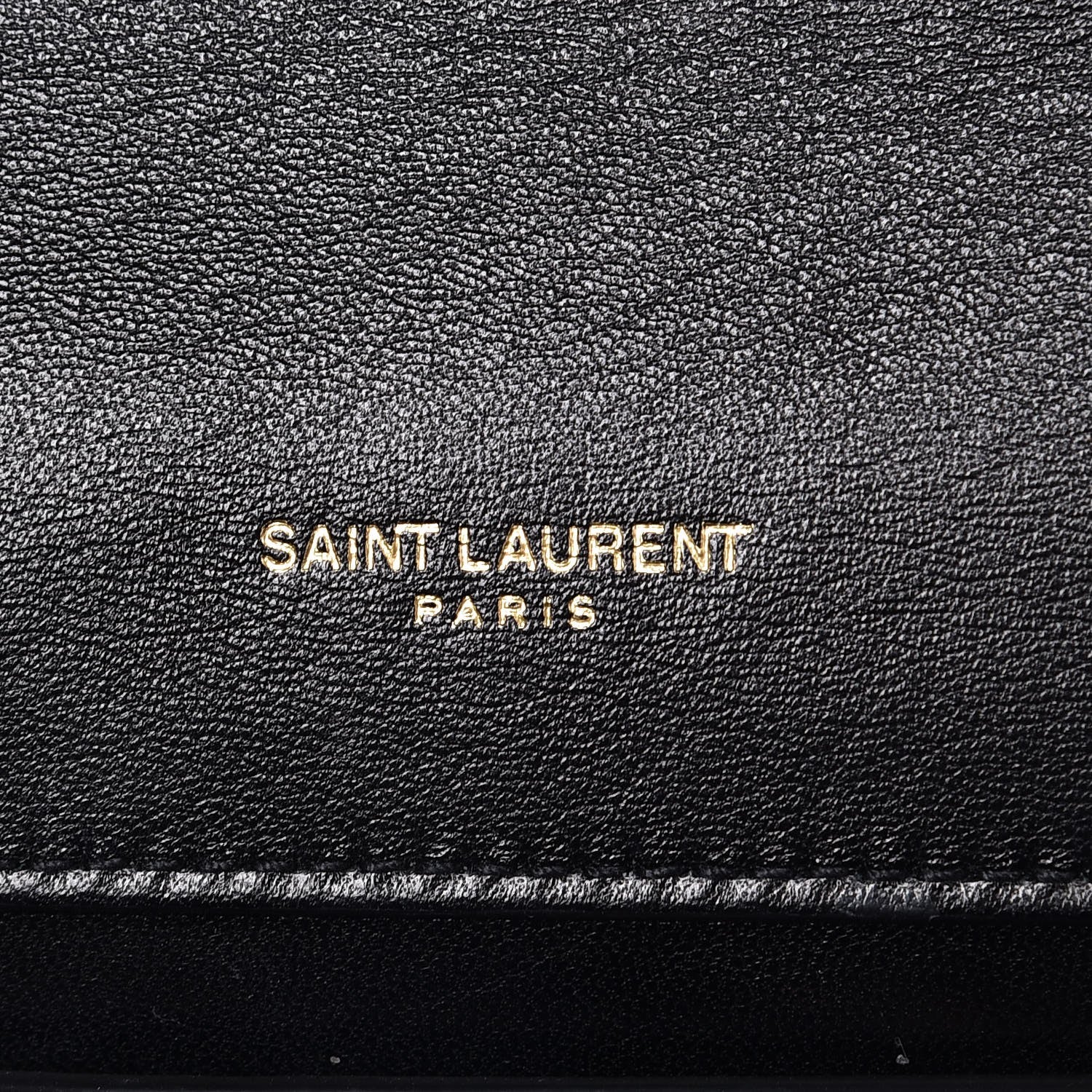Saint Laurent Suede Crystal Medium Classic Monogram Kate Satchel Nero Black 6 of 7