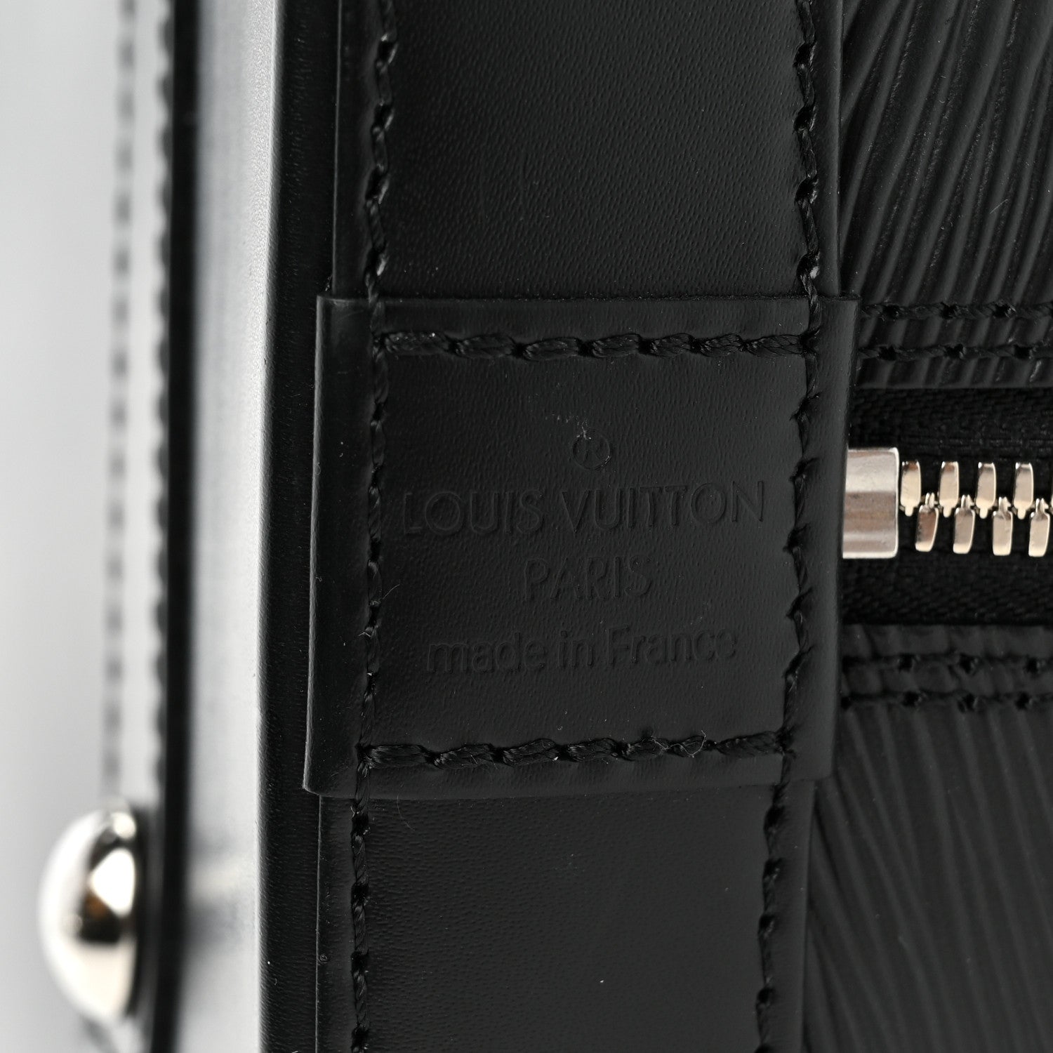 Louis Vuitton Epi Alma PM Black 6 of 8