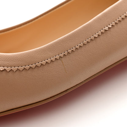 Christian Louboutin CHRISTIAN LOUBOUTIN Nappa Mamadrague Flats 39.5 Nude 8 of 8