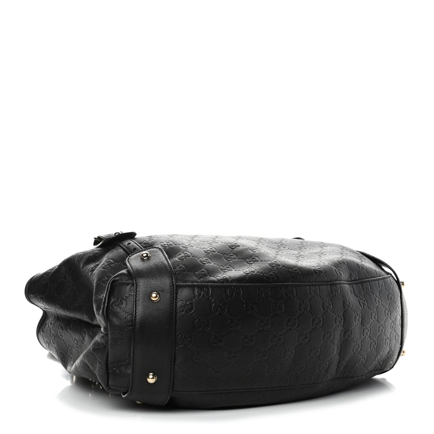 Guccissima Medium Pelham Shoulder Bag Black