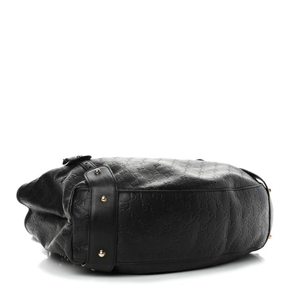 Gucci Guccissima Medium Pelham Shoulder Bag Black 3 of 4