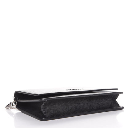 Givenchy Sugar Goatskin Pandora Chain Wallet Black 4 of 6